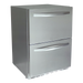outdoor fridge with two drawers