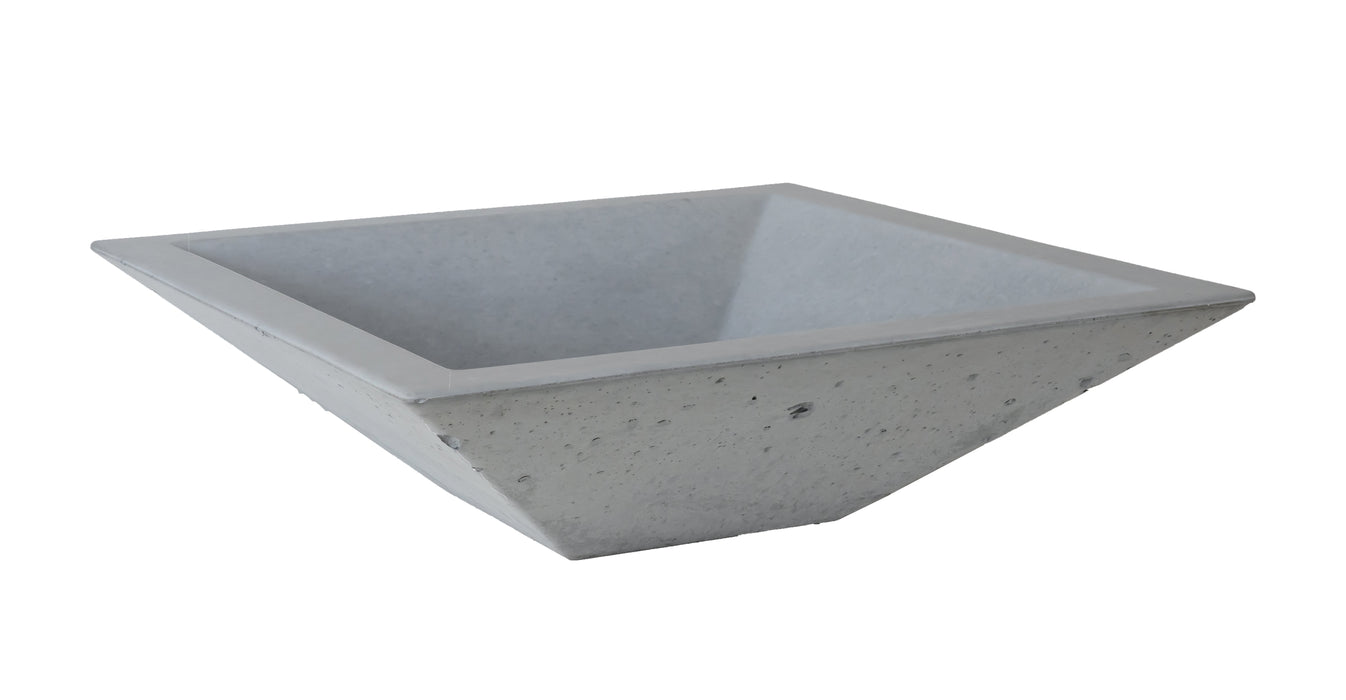 Oblique Concrete Bowl Square